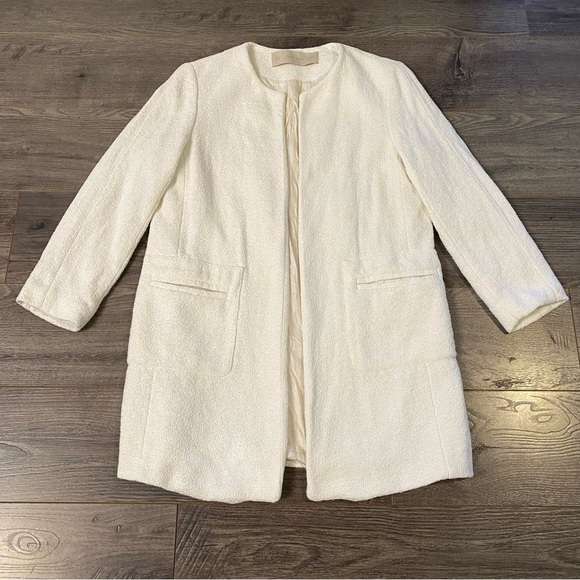 Zara cotton blazer jacket 100 % Cotton - Picture 2 of 11